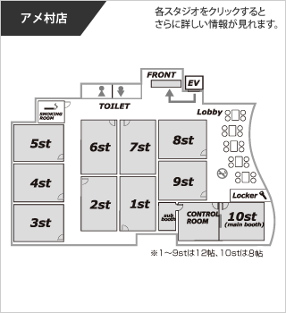 フロアマップ